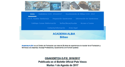Desktop Screenshot of albia.org